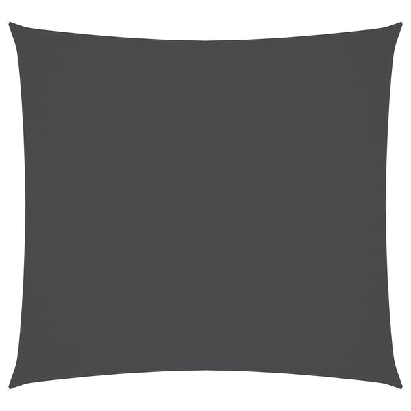 vidaXL Sun Shade Sail Oxford Fabric Square 7x7 m Anthracite