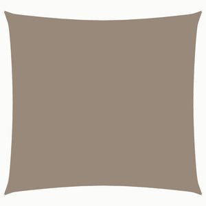 vidaXL Shade Sail Oxford Fabric Square 4x4 m Taupe