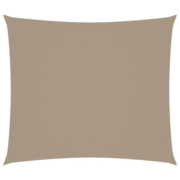 vidaXL Sun Shade Sail Oxford Fabric Rectangular 2x2.5 m Taupe