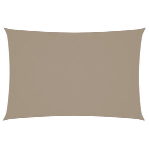 vidaXL Sun Shade Sail Oxford Fabric Rectangular 2x4 m Taupe