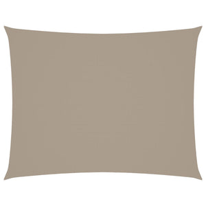 vidaXL Sun Shade Sail Oxford Fabric Rectangular 3x4.5 m Taupe