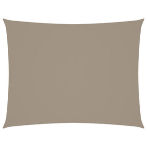 vidaXL Sun Shade Sail Oxford Fabric Rectangular 6x8 m Taupe