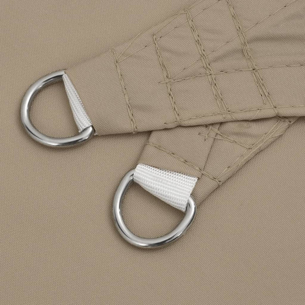 vidaXL Sun Shade Sail Oxford Fabric Rectangular 6x8 m Taupe