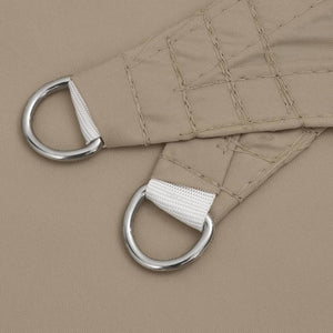 vidaXL Sun Shade Sail Oxford Fabric Triangular 3x4x5 m Taupe
