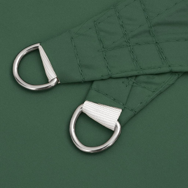 vidaXL Sun Shade Sail Oxford Fabric Square 4x4 m Dark Green