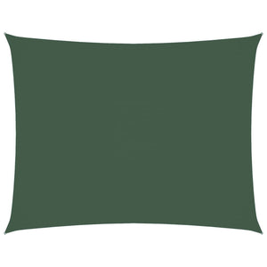 vidaXL Sun Shade Sail Oxford Fabric Rectangular 2x3.5 m Dark Green