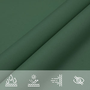 vidaXL Oxford Fabric Sun Shade Sail Rectangular 3x4 m Dark Green