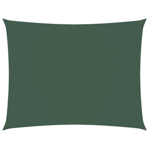 vidaXL Sun Shade Sail Oxford Fabric Rectangular 3x4.5 m Dark Green