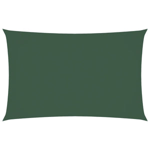 vidaXL Sun Shade Sail Oxford Fabric Rectangular 4x7 m Dark Green
