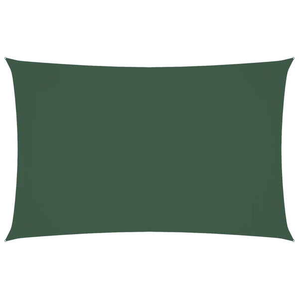 vidaXL Sun Shade Sail Oxford Fabric Rectangular 4x7 m Dark Green