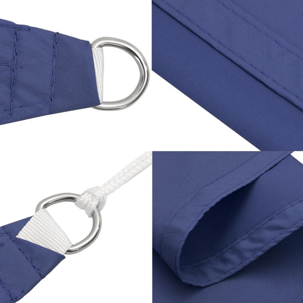 vidaXL Oxford Fabric Sun Shade Sail Square 3x3 m Blue