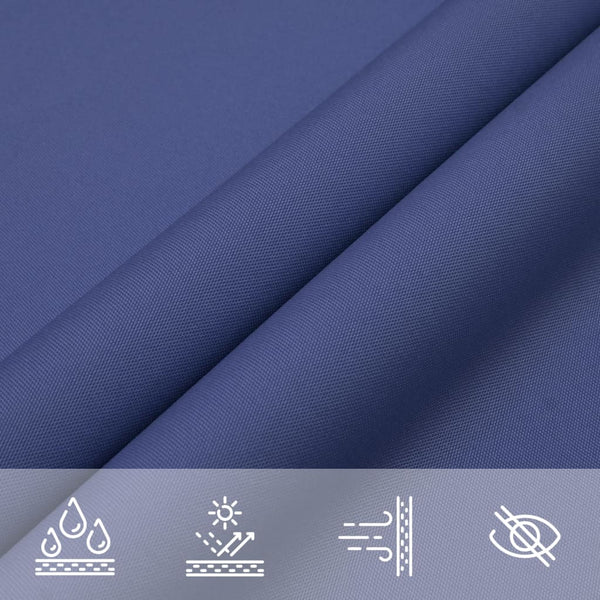 vidaXL Sun Shade Sail Oxford Fabric Rectangular 2.5x4.5 m Blue