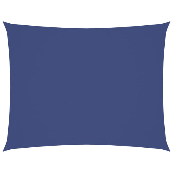 vidaXL Sun Shade Sail Oxford Fabric Rectangular 3x4 m Blue