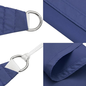vidaXL Sun Shade Sail Oxford Fabric Rectangular 3x4 m Blue