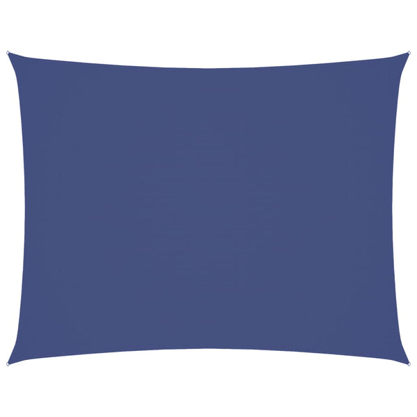 vidaXL Oxford Fabric Sun Shade Sail Rectangular 3x4.5 m Blue