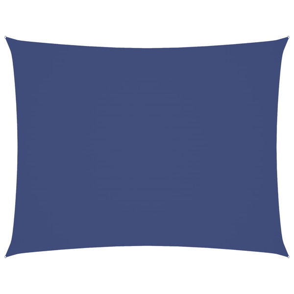 vidaXL Sun Shade Sail Oxford Fabric Rectangular 3.5x5 m Blue