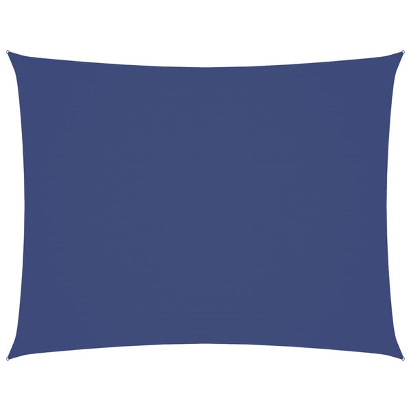 vidaXL Sun Shade Sail Oxford Fabric Rectangular 4x5 m Blue