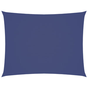 vidaXL Sun Shade Sail Oxford Fabric Rectangular 4x6 m Blue