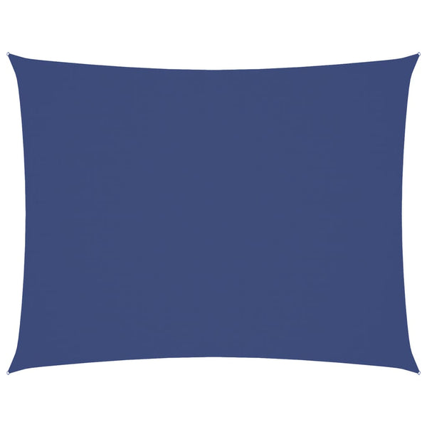 vidaXL Sun Shade Sail Oxford Fabric Rectangular 5x6 m Blue