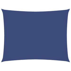 vidaXL Sun Shade Sail Oxford Fabric Rectangular 5x7 m Blue