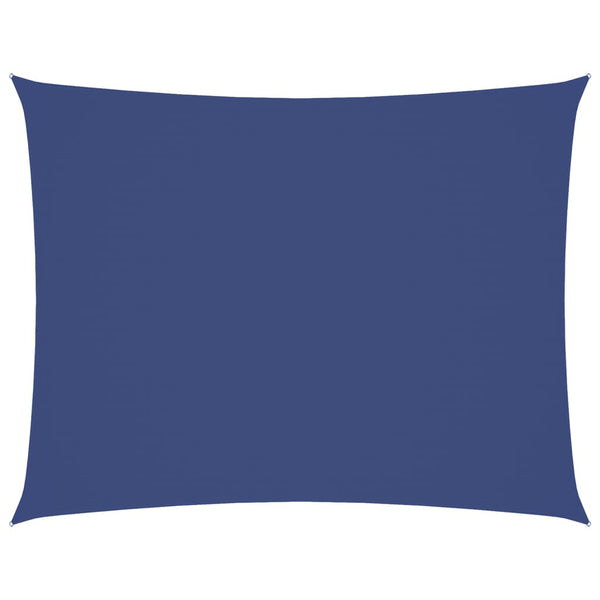 vidaXL Sun Shade Sail Oxford Fabric Rectangular 5x7 m Blue