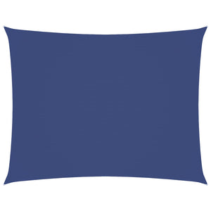 vidaXL Sun Shade Sail Oxford Fabric Rectangular 6x7 m Blue