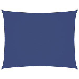 vidaXL Sun Shade Sail Oxford Fabric Rectangular 6x8 m Blue
