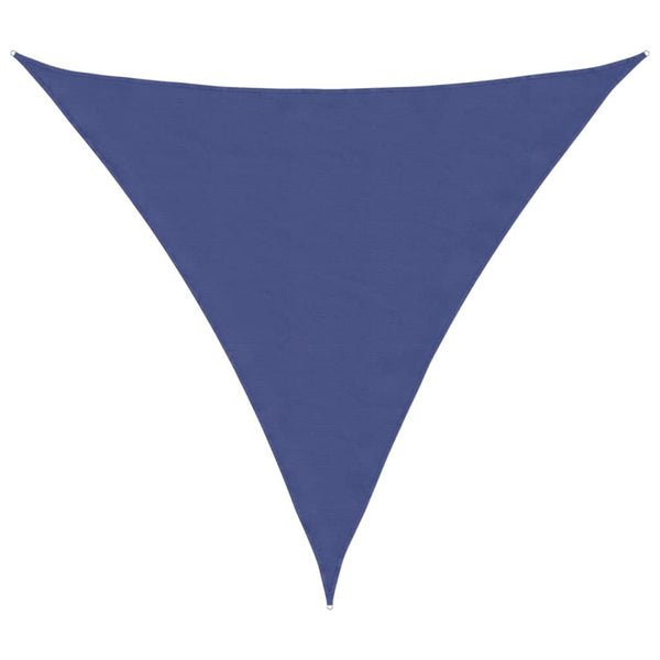 vidaXL Sun Shade Sail Oxford Fabric Triangular 3x3x3 m Blue