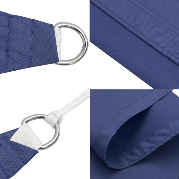 vidaXL Sun Awning Oxford Fabric Triangular 3x4x5 m Blue