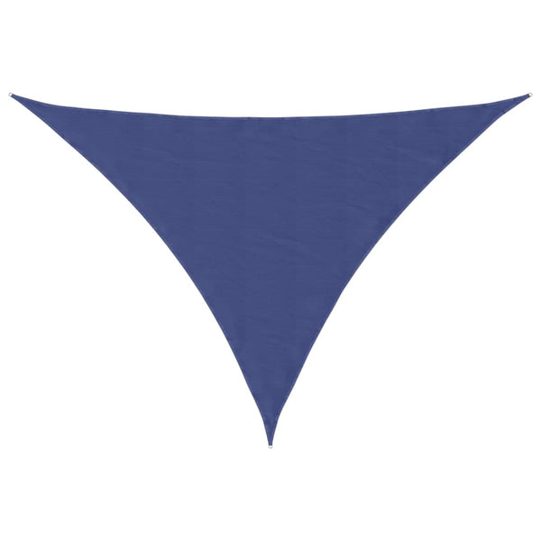vidaXL Sun Shade Sail Oxford Fabric Triangular 3x4x4 m Blue