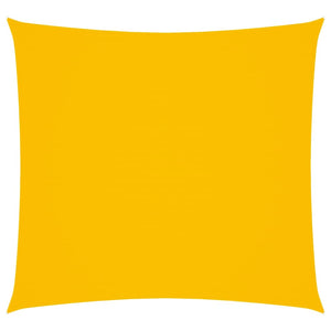 vidaXL Oxford Fabric Square Sun Shade Sail 2x2 m Yellow