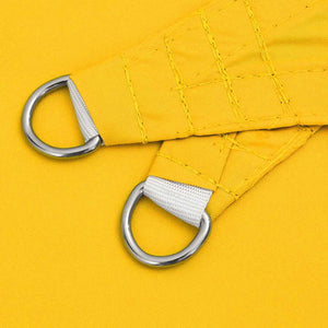 vidaXL Sun Shade Sail Oxford Fabric Square 6x6 m Yellow