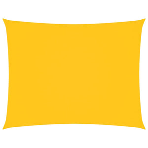 vidaXL Sun Shade Sail Oxford Fabric Rectangular 2x3 m Yellow