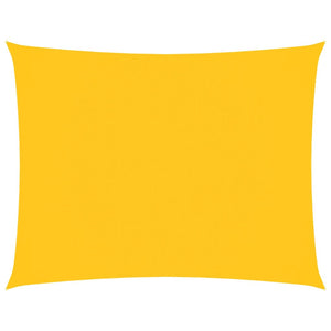vidaXL Sun Shade Sail Oxford Fabric Rectangular 2x3.5 m Yellow