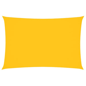 vidaXL Sun Shade Sail Oxford Fabric Rectangular 2x4 m Yellow