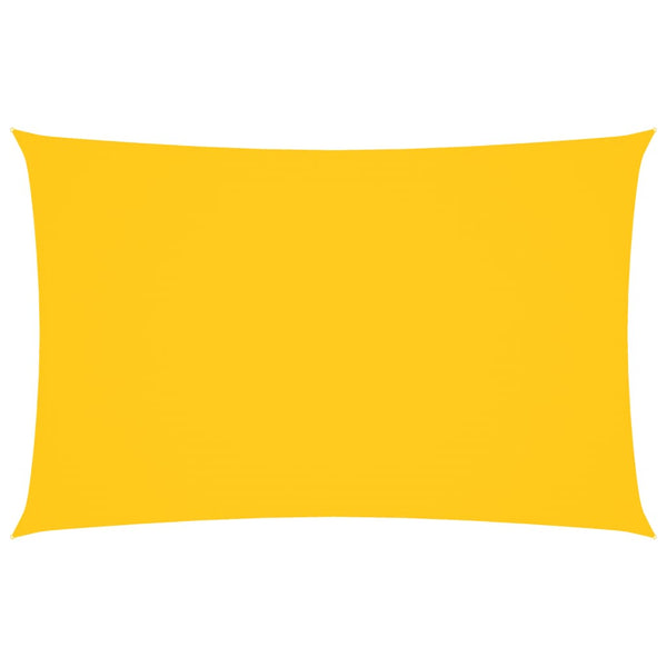 vidaXL Sun Shade Sail Oxford Fabric Rectangular 2x4.5 m Yellow
