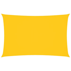 vidaXL Sun Shade Sail Oxford Fabric Rectangular 2x5 m Yellow