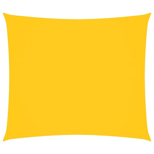 vidaXL Sun Shade Sail Oxford Fabric Rectangular 2.5x3 m Yellow