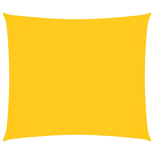 vidaXL Sun Shade Sail Oxford Fabric Rectangular 2.5x3 m Yellow