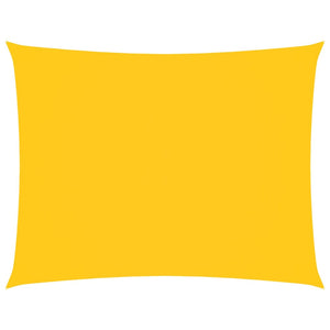 vidaXL Sun Shade Sail Oxford Fabric Rectangular 2.5x3.5 m Yellow