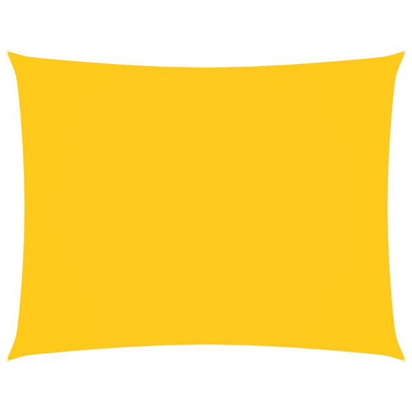 vidaXL Sun Shade Sail Oxford Fabric Rectangular 2.5x3.5 m Yellow