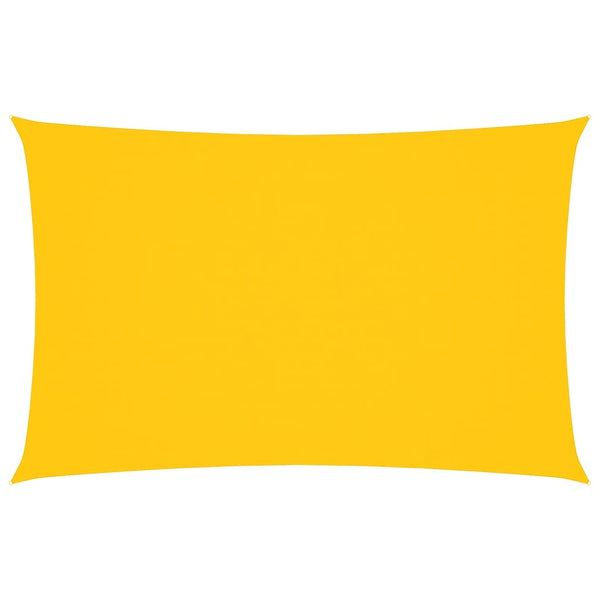 vidaXL Sun Awning Oxford Fabric Rectangular 2.5x5 m Yellow