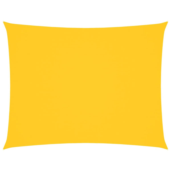 vidaXL Sun Shade Sail Oxford Fabric Rectangular 3x4.5 m Yellow