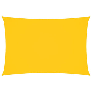 vidaXL Sun Shade Sail Oxford Fabric Rectangular 3x5 m Yellow