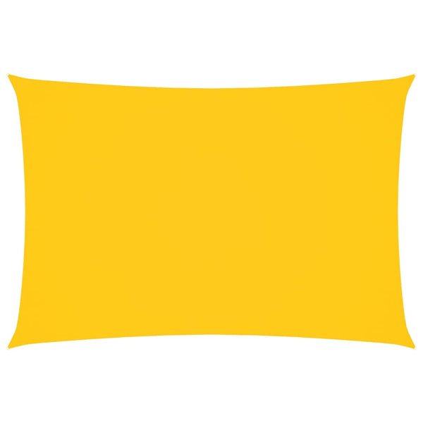 vidaXL Sun Shade Sail Oxford Fabric Rectangular 3x5 m Yellow