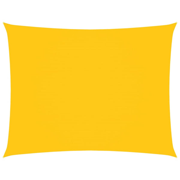 vidaXL Sun Shade Sail Oxford Fabric Rectangular 3.5x4.5 m Yellow