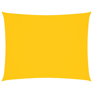 vidaXL Sun Shade Sail Oxford Fabric Rectangular 4x5 m Yellow