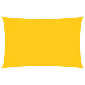 vidaXL Sun Shade Sail Oxford Fabric Rectangular 4x7 m Yellow
