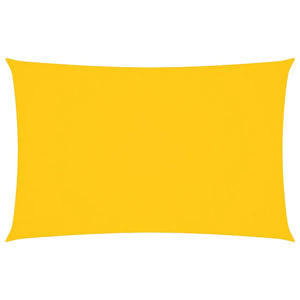 vidaXL Sun Shade Sail Oxford Fabric Rectangular 5x8 m Yellow