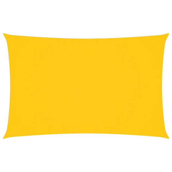 vidaXL Sun Shade Sail Oxford Fabric Rectangular 5x8 m Yellow